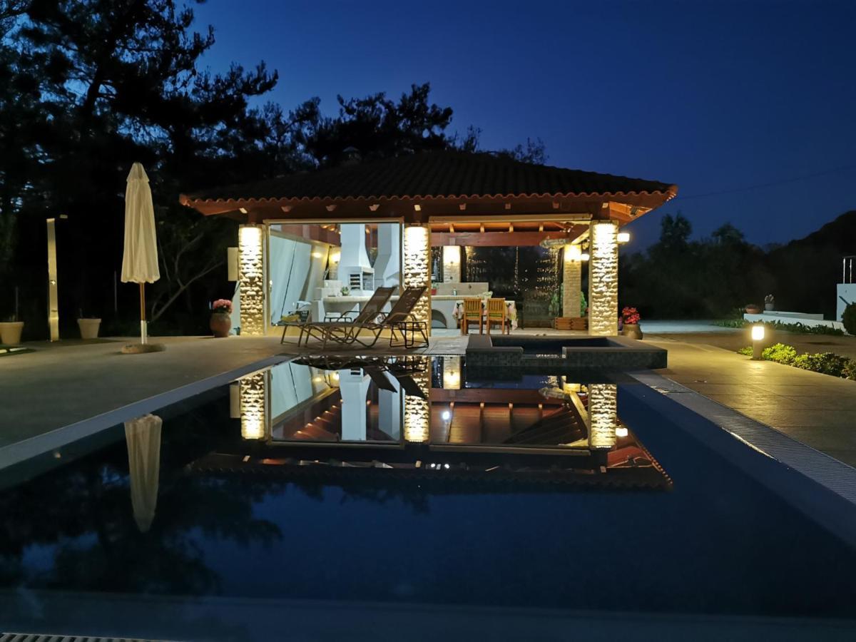 Fiore Di Rodi - Private Pool, Jacuzzi And Barbecue Lägenhet *